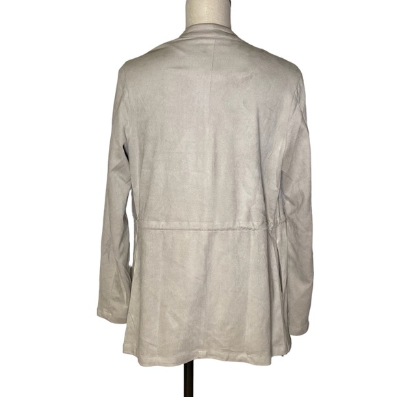 Thread & Supply open front faux suede  Malva blazer jacket - Picture 3 of 13